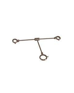 Barclay 4502SUP-CP Tub Supply Line Support In Polished Chrome