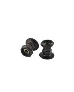 Barclay 4505S-CP Straight 1/2 Inch Wall Mount Coupler In Polished Ch