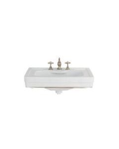 Porcher 04268-00.071 28" X 22" Single Handles in Biscuit 