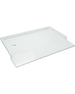 Mustee 360R Right Hand Shower Base Barrier Free White