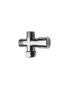 Newport Brass 286/24 Single Handle Solid Brass Diverter Trim for Shower Arm, Polished Gold