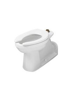 Gerber G0025878 North Point 1.28 ADA Elongated Flr Mount Back Outlet Top Spud Bowl