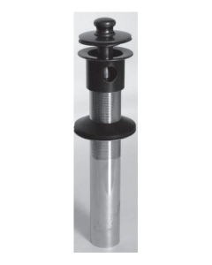 Watco 800-PF-BRS-CP Manufacturing PresFlo Lavatory Drain with Overflow, Chrome Plated