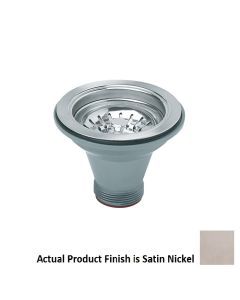 Franke 1145SN Kitchen Sink Strainer Assembly in Satin Nickel