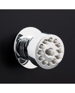 Lacava 1270-CR Arch Wall-mount round body spray, one jet. in Polished Chrome