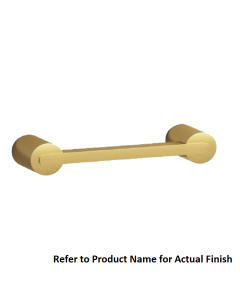 Colonial Bronze 1332 Series Pull in Polished Brass and Chrome