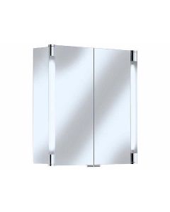 Keuco 138011713051 Royal T2 27.55" H X 27.55" L X 6.53" D Mirror Cabinet without Drawers