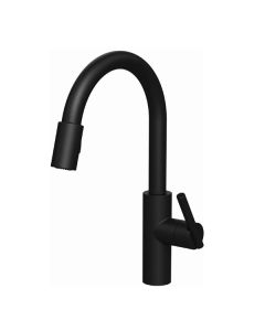 Newport Brass 1500-5103/56 1500-5103 East Linear Pull-Down Kitchen Faucet in Flat Black