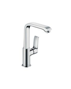 Hansgrohe 31087001 Metris Single-Hole Faucet 230 with Swivel Spout and Pop-Up Drain, 1.2 GPM in Chrome