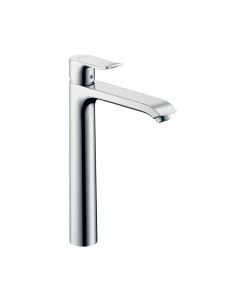 Hansgrohe 31082001 Metris Single-Hole Faucet 260 with Pop-Up Drain, 1.2 GPM in Chrome