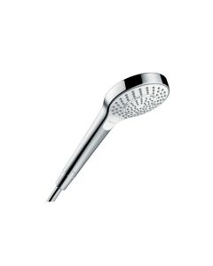 Hansgrohe 26801401 Croma Select S Handshower 110 3-Jet, 2.0 GPM in White / Chrome