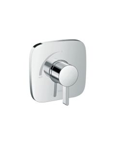 Hansgrohe 15718001 Ecostat E Pressure Balance Trim in Chrome (Rough Sold Separately)