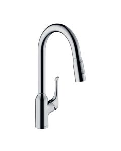 Hansgrohe 71843001 Allegro N HighArc Kitchen Faucet, 2-Spray Pull-Down, 1.75 GPM in Chrome