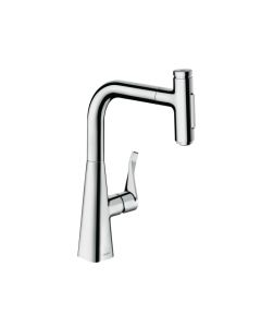 Hansgrohe 73822001 Metris Select Prep Kitchen Faucet, 2-Spray Pull-Out, 1.75 GPM in Chrome