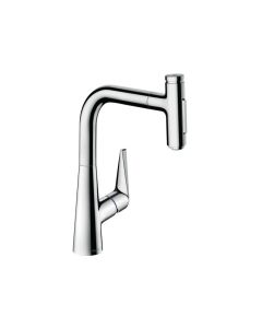 Hansgrohe 72824001 Talis Select S Prep Kitchen Faucet, 2-Spray Pull-Out, 1.75 GPM in Chrome