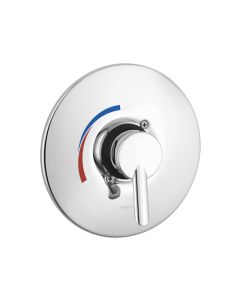 Hansgrohe 04205000 Commercial Pressure Balance Trim S in Chrome (Rough Sold Separately)