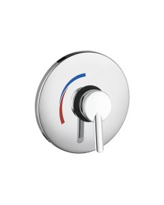 Hansgrohe 04441000 Commercial Pressure Balance Trim S in Chrome (Rough Sold Separately)