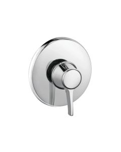 Hansgrohe 15404001 Ecostat Classic Pressure Balance Trim, Round in Chrome (Rough Sold Separately)