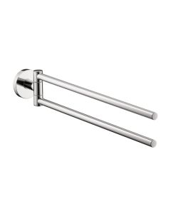 Hansgrohe 40512000 Logis Dual Towel Bar in Chrome