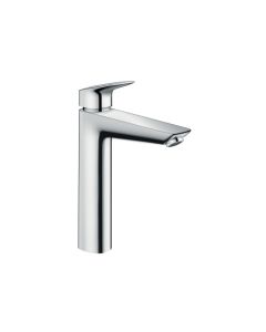 Hansgrohe 71090001 Logis Single-Hole Faucet 190 with Pop-Up Drain, 1.2 GPM in Chrome
