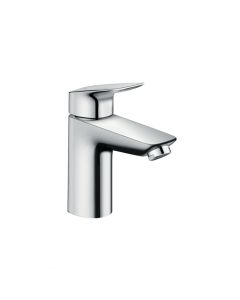 Hansgrohe 71100001 Logis Single-Hole Faucet 100 with Pop-Up Drain, 1.2 GPM in Chrome