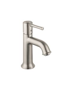 Hansgrohe 14111821 Talis C Single-Hole Faucet 80 with Pop-Up Drain, 1.2 GPM in Brushed Nickel