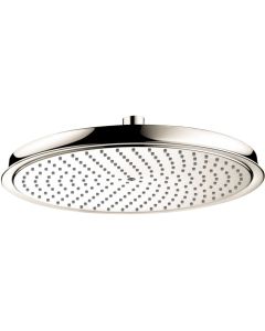 Hansgrohe 28428831 Raindance Classic Showerhead 300 1-Jet, 2.5 GPM in Polished Nickel