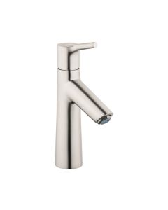 Hansgrohe 72020821 Talis S Single-Hole Faucet 100 with Pop-Up Drain, 1.2 GPM in Brushed Nickel