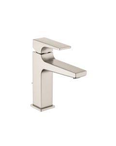Hansgrohe 32506821 Metropol Single-Hole Faucet 110 with Lever Handle and Pop-Up Drain, 1.2 GPM in Brushed Nickel