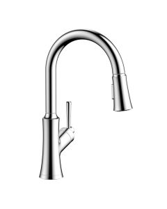 Hansgrohe 04793000 Joleena HighArc Kitchen Faucet, 2-Spray Pull-Down, 1.75 GPM in Chrome