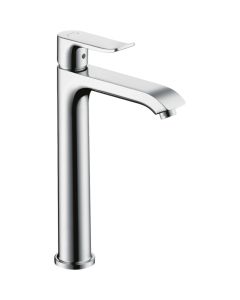Hansgrohe 31183001 Metris Single-Hole Faucet 200 with Pop-Up Drain, 1.2 GPM in Chrome