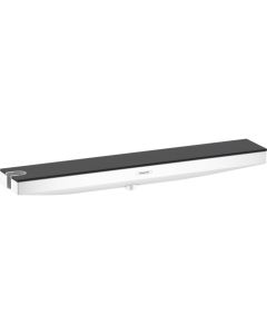 Hansgrohe 26843701 Rainfinity Wall Outlet 500 with Handshower Holder and Shelf in Matte White