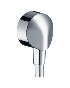 Hansgrohe 27458003 FixFit Wall Outlet with Check Valves in Chrome
