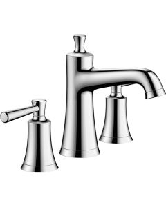 Hansgrohe 04774000 Joleena Widespread Faucet 100 with Pop-Up Drain, 1.2 GPM in Chrome