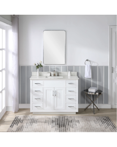 Fairmont Designs 1553-V48 Brookings 48" Bathroom Vanity in Polar White