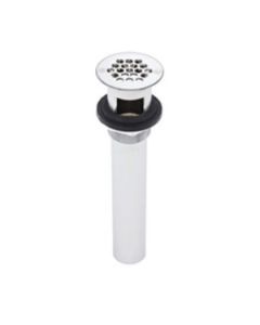 McGuire 155A: Open Grid PO Plug 1-1/4" In Chrome Plated