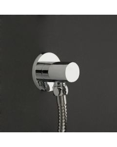 Lacava 1573A-CR Cigno Water intake. Diam: 20 1/4", D: 2 3/8". in Polished Chrome