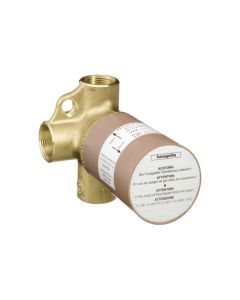 Axor 15981181 Rough, Trio 2-Way Diverter with Shut-Off, ¾"