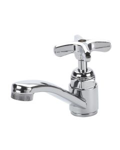 Krowne 16-152L Royal Series 2 GPM Deck Mounted Single Hole Steam Table Faucet with Cross Handle