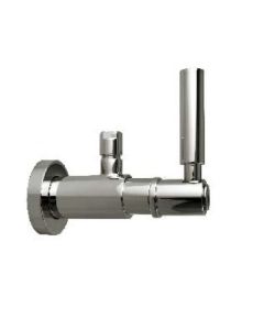 Harrington Brass Works 17-101-17-026 Metro 6" L X 4" H X 6" W Lavatory/Toliet Supply Valve, Riser Tube Included in Polished Chrome