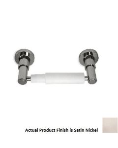 Harrington Brass Works 17-2017-015 Metro 6" L X 4" H X 6" W Wall Mounted Toliet Paper Holder in Satin Nickel