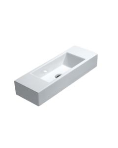 Catalano 1750VE00 Verso Venticinque 75 Single Washbasin Sink in White