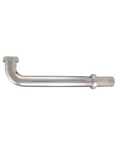 Tubular Chrome Plated 17 Gauge Slip Elbow 1 1/4" x 12"