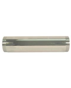Tubular Chrome Plated 17 Gauge Threaded Both Ends 1 1/4" x 12"