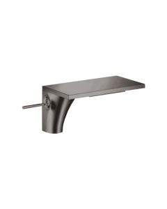 Axor 18010341 Massaud 1.2 GPM Single Hole Bathroom Faucet without Drain Assembly in Brushed Black Chrome