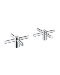 Grohe 18026003 Atrio® New Cross Handles in StarLight Chrome