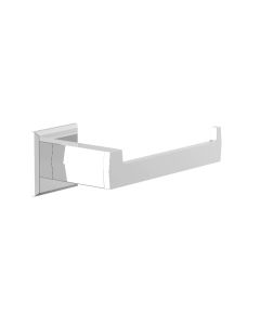 Phylrich 184-74/026 Diama 7'' L Wall Mounted Single Post Toilet Paper Holder in Polished Chrome