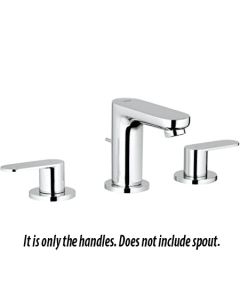 Grohe 18.888.IG0 Rigana Kitchen Faucet Handles in Starlight Chrome/Polished Gold
