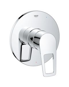 Grohe 19595001 Bauloop Pressure Balance Valve Trim with Cartridge in Starlight Chrome