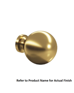 Colonial Bronze 197 Series 1-1/4" Round Cabinet Knob in Satin Nickel